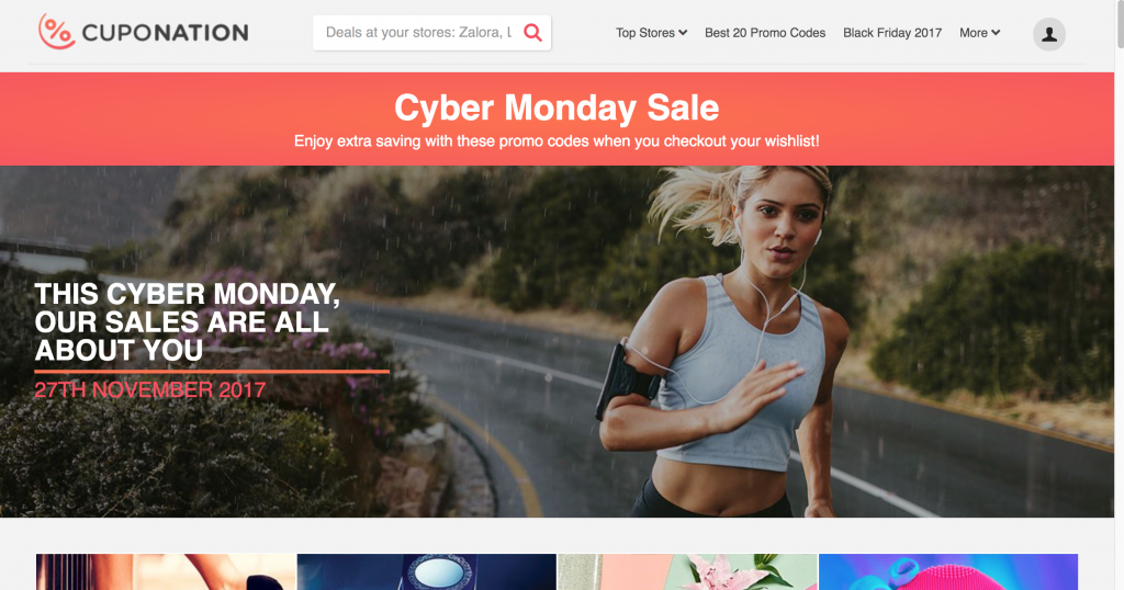 cuponation cyber monday