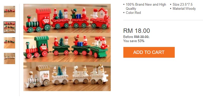 chrstimas gift train