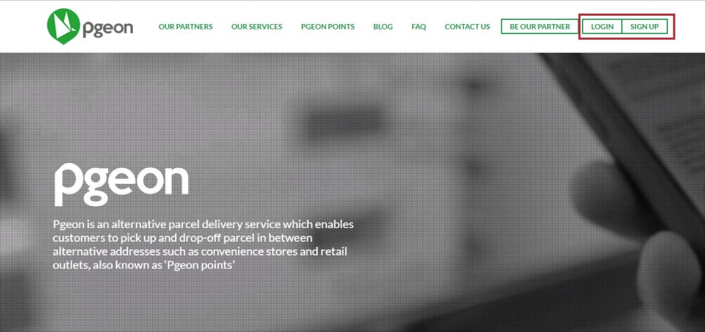 Pgeon Website