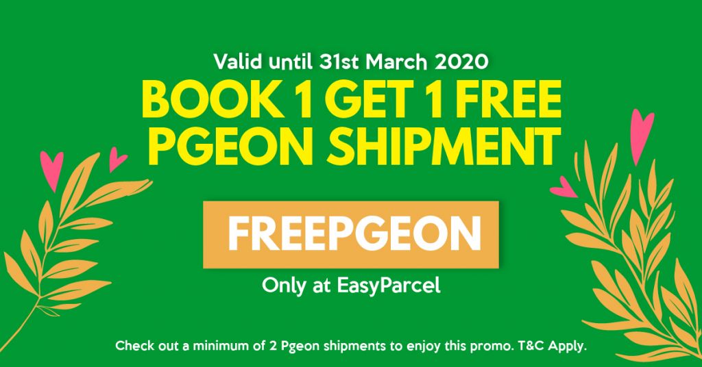 book 1 free 1 pgeon shipment