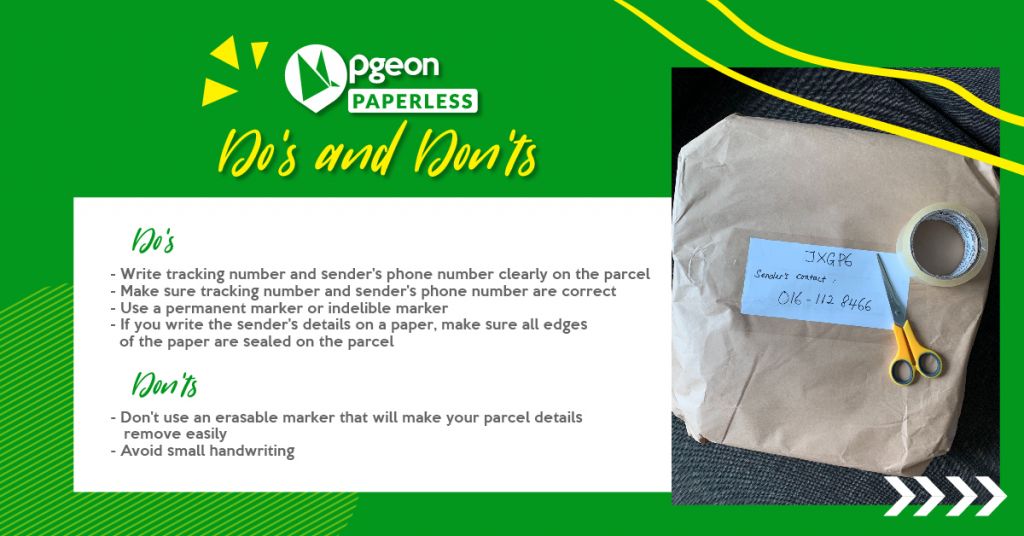 pgeon paperless dos and donts