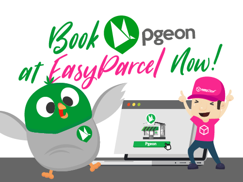 book pgeon at easyparcel
