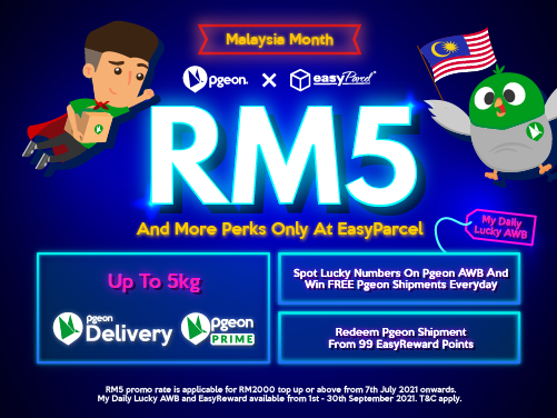 pgeon RM5 at easyparcel
