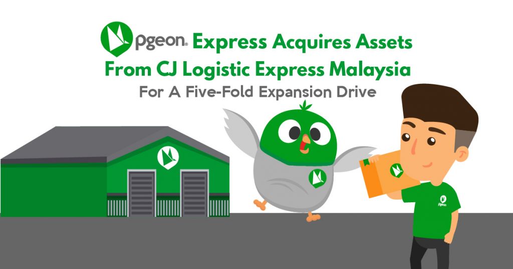 pgeon acquires CJ logistics assets