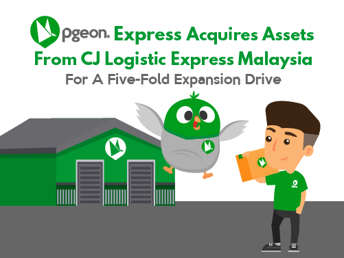 pgeon acquires CJ logistics assets